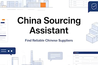 be your chinese sourcing and business assistant