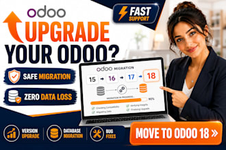 migrate upgrade fix odoo 15 16 17 to odoo 18 safely odoo module odoo 19