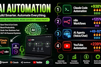 build ai automation claude code  n8n automation ai agents youtube automation