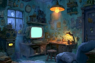 draw a background art for website, youtube, social media