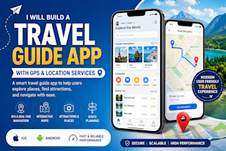 build a travel guide app with gps and location services