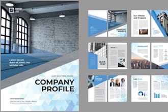 design corporate brochure booklet for oil and gas manufacturing companies