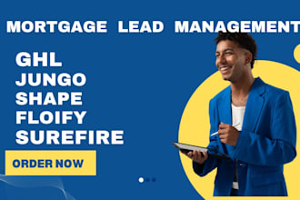 setup mortgage lead management with jungo, ghl, shape, floify and surefire