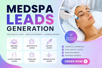 l generate exclusive medspa leads with meta and google ads