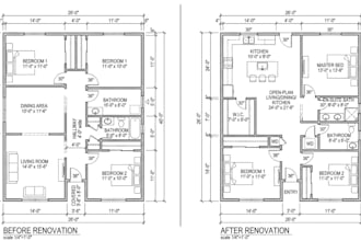 edit and clean up your cad floor plan for renovation and space planning purposes