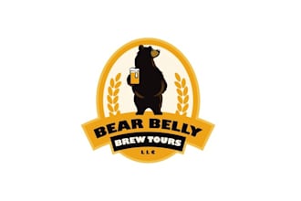 design cool brew tour business logo