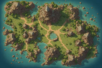 make a fantasy map for your dnd game