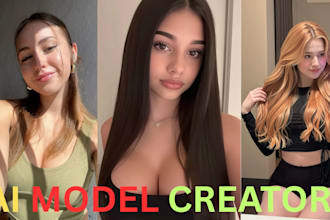 create photorealistics ai avater  from photo consistent style influencer