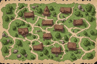 draw unique hand drawn map illustration site map illustrated