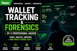 do wallet tracking and forensics