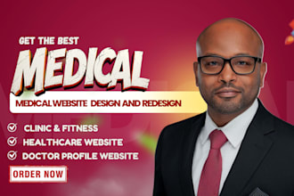 medical website design, healthcare website, dental website, therapy website