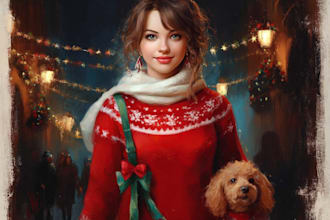 do christmas illustration christmas card illustration
