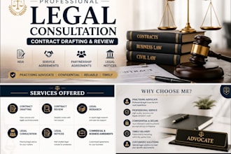 provide legal consultation and drafting services