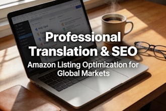 translate and optimize SEO amazon product listings for global markets