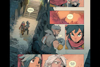 do comic book illustration, comic graphic novel comic strip