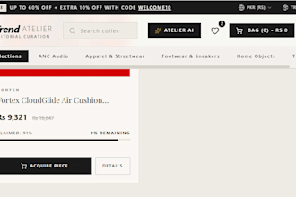 design a modern and responsive e commerce website