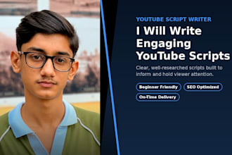 write engaging youtube scripts