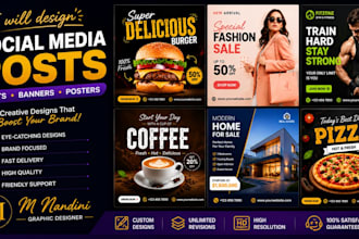 design social media posts