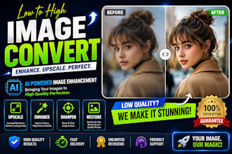 upsize, upscale and increase the resolution of your image