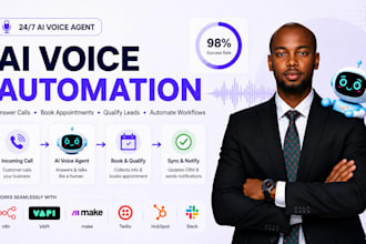 build vapi retell ai receptionist and ghl automation for real estate