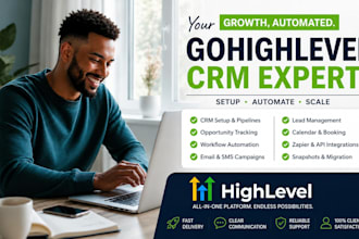 setup gohighlevel crm opportunity tracking ghl pipeline automation workflow
