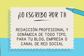crearé el guion para tu video de youtube