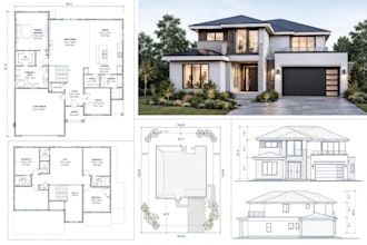 draw city permit drawings building permit adu permit site plan autocad 2d floor