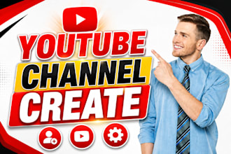 create and professionally set up your youtube channel