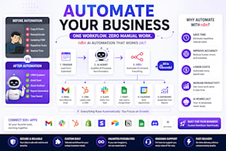 create n8n workflows for CRM, lead generation, and ai automation