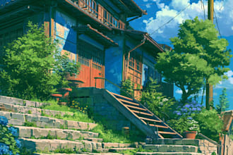 draw anime wallpapers and backgrounds