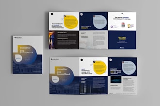 design professional brochure for your business and brand