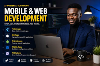 do ai mobile app development flutter app ios android app ai web app ai chatbot
