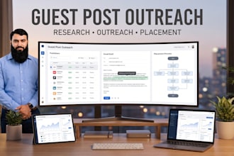 do high quality guest posting and build relevant backlinks