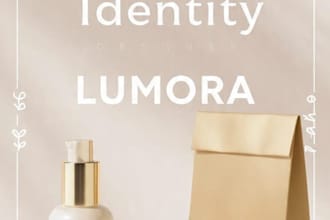 design luxury skincare brand identity and brand guidelines