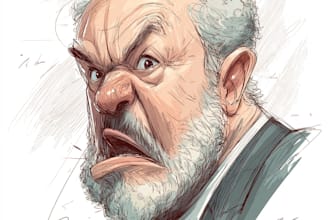 make political caricature and cartoon