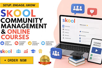 skool community setup skool manager online community manager skool online course