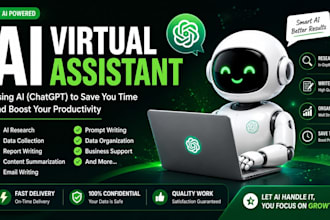 be your ai virtual assistant using chatgpt