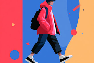 do high quality vector art, illustration
