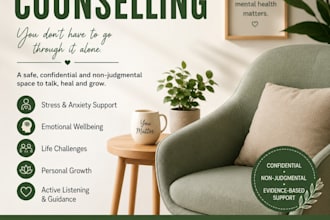 provide supportive counselling for stress