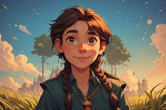 make yourself a high quality disney cartoon portrait