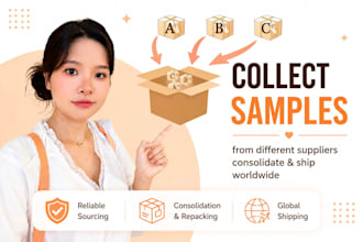 be your china sourcing agent, inspect quality and consolidate samples