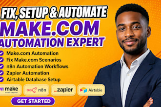 setup make com fix make scenario make com automation made com workflow zapier