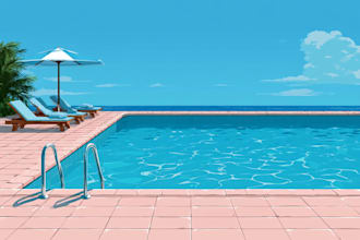 draw swimming pool site plan, 3d pool design, permit set