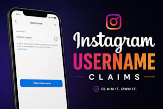research inactive usernames and assist with claim, username recovery