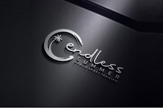 design wordmark cosmetics beauty business logo