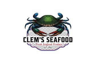 design custom restaurant seafood logo