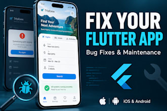 fix bugs and errors in your flutter app