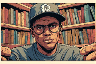 do comic book illustration, comic graphic novel comic