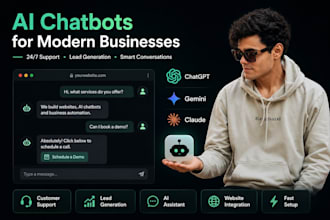 add a chatgpt ai chatbot to your business website