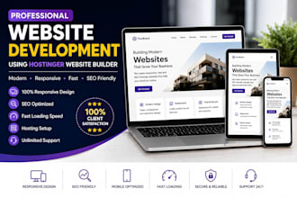 design and develop a modern website